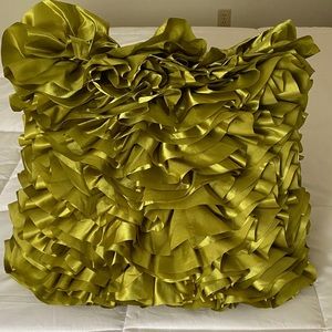 Ruffle Accent Pillow